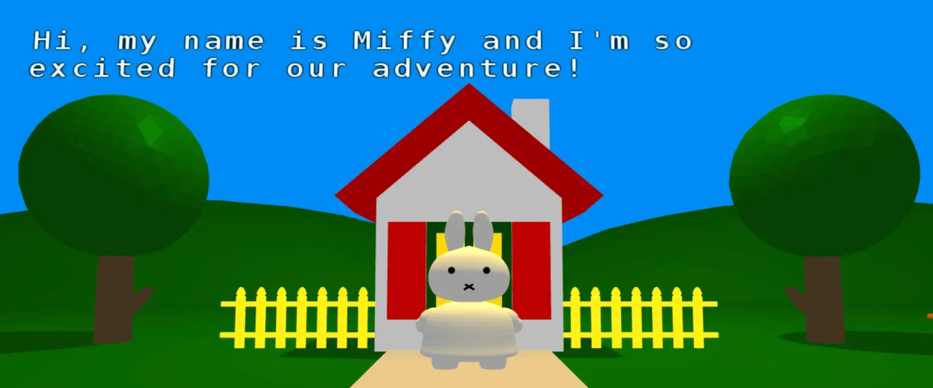Miffy pet care app interface