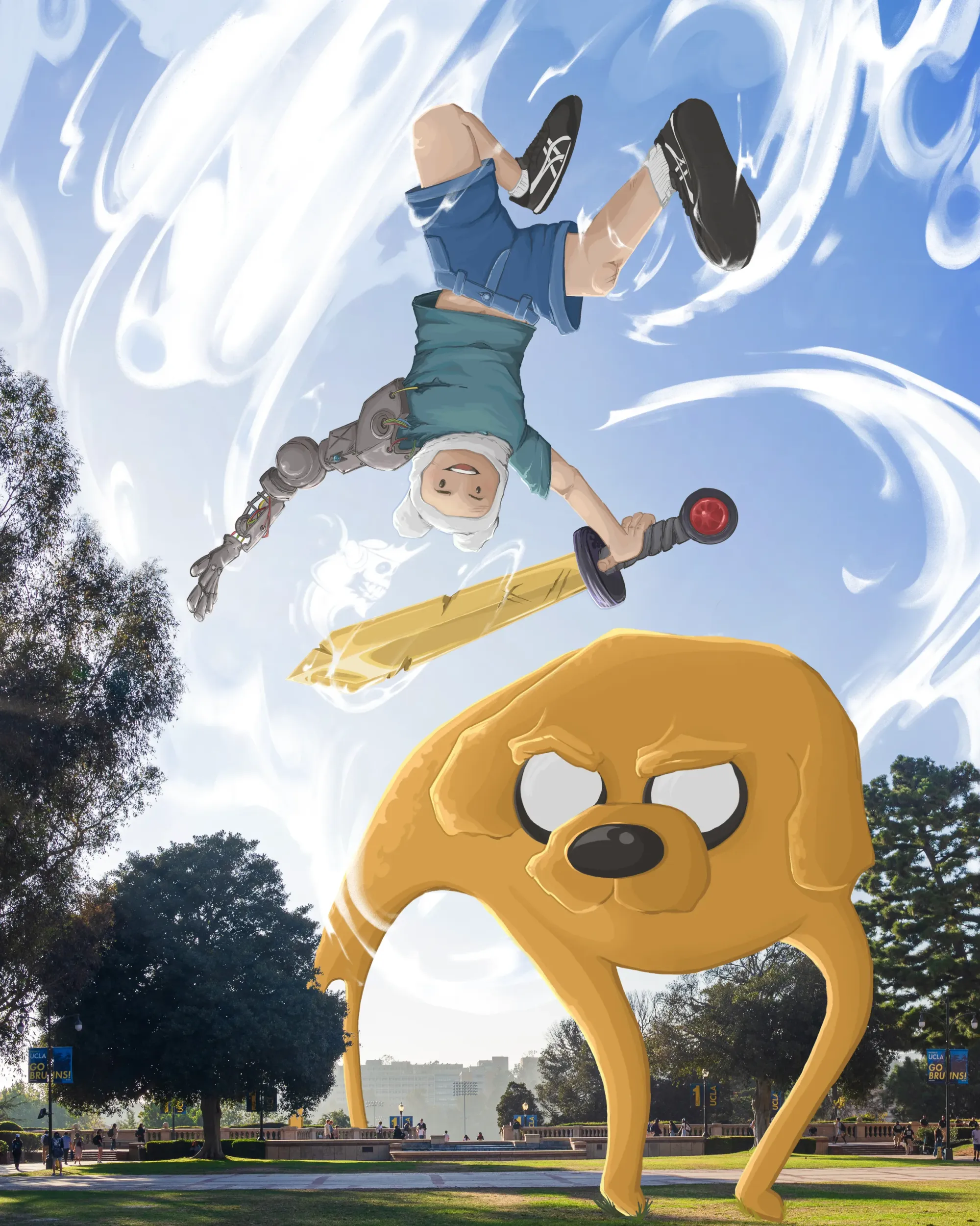 Adventure Time x UCLA - adventuretime