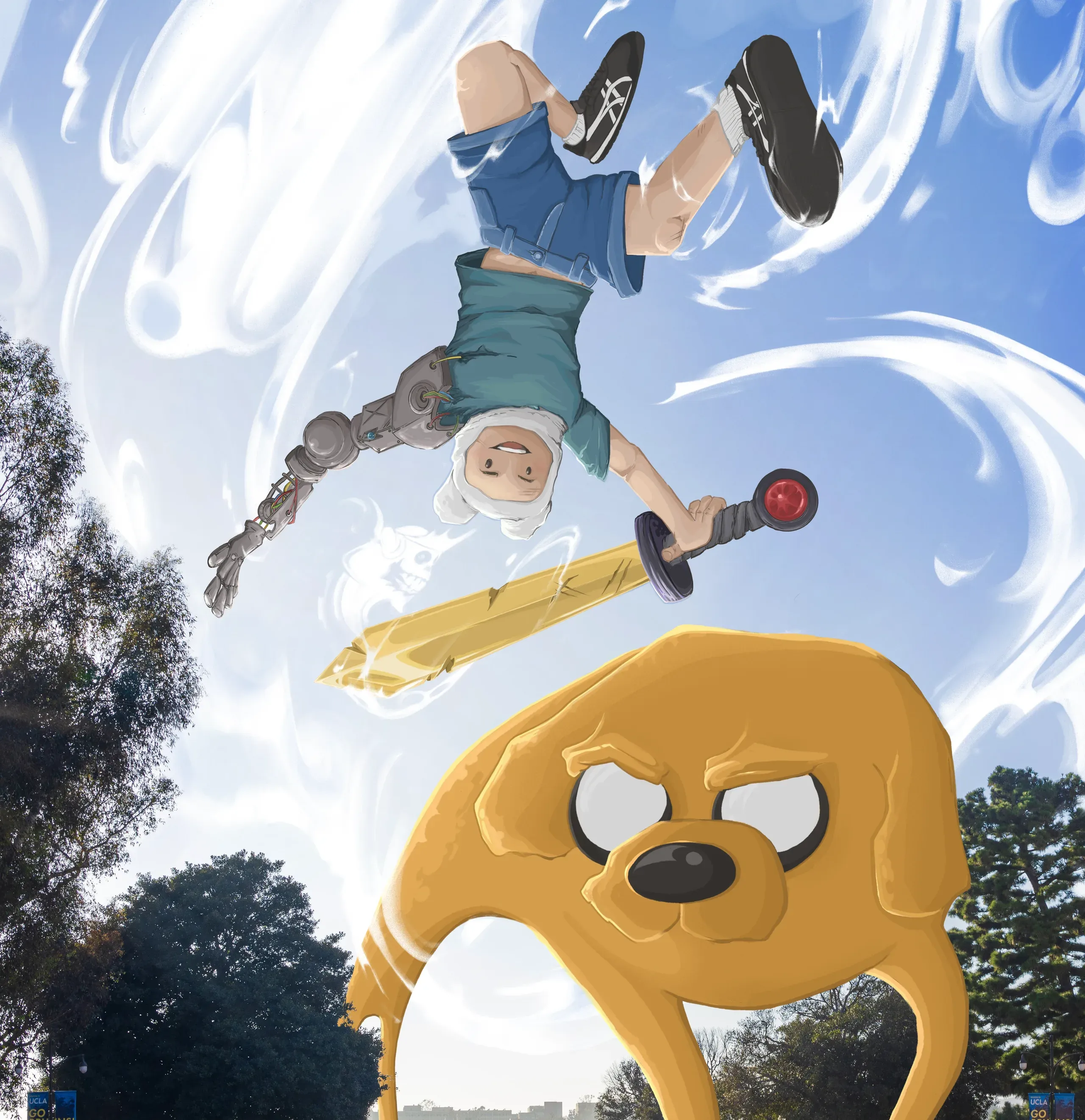 Adventure Time x UCLA cover image